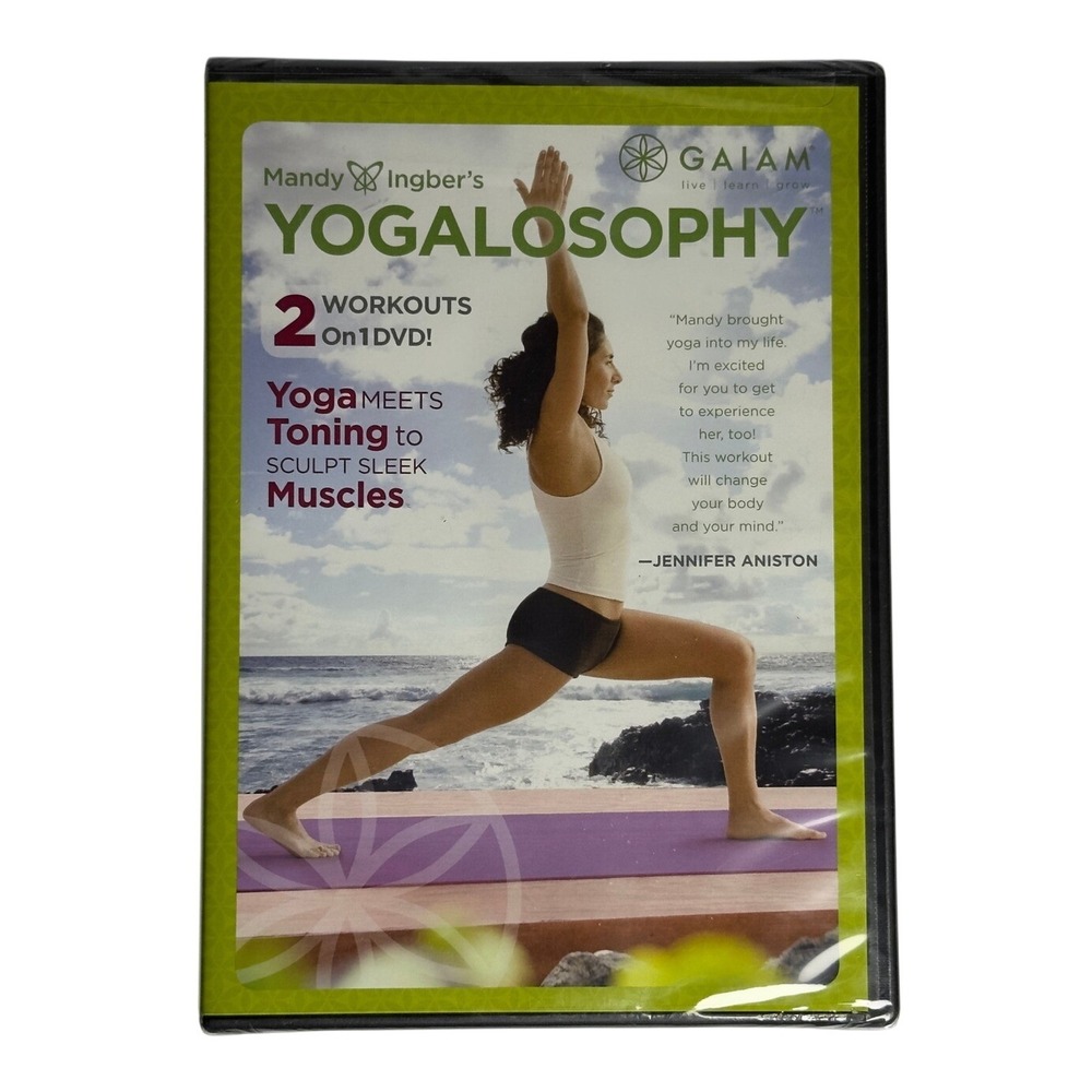 Mandy‎ Ingber's Yogalosophy (DVD, 2009) Fitness Yoga